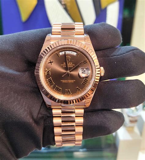 rose gold rolex 41mm|rose gold rolex for sale.